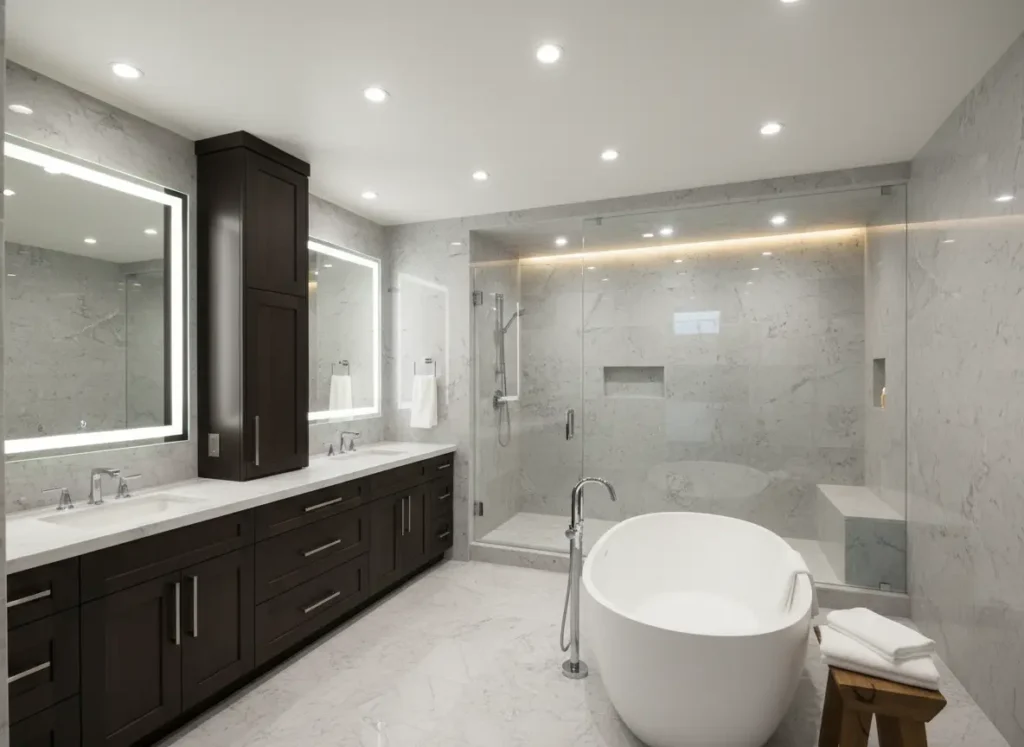 luxury bathroom downlights