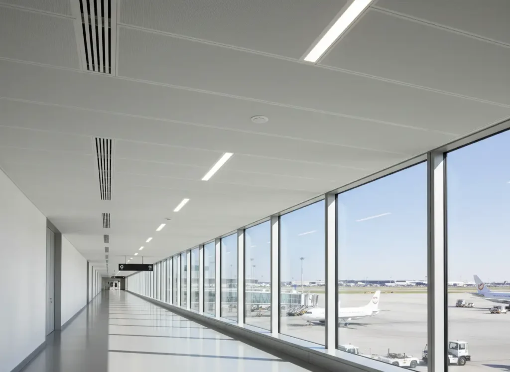 slotted acoustic ceiling